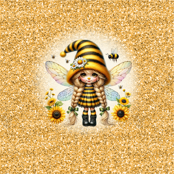 Bee Girls and butterfly magic Panel 6